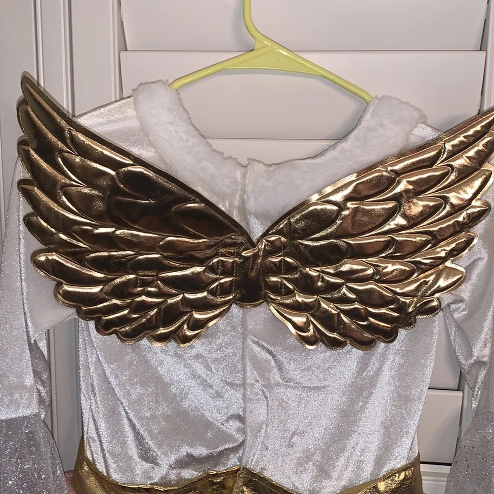 Rainbow fairy/angel Costume medium 8/10